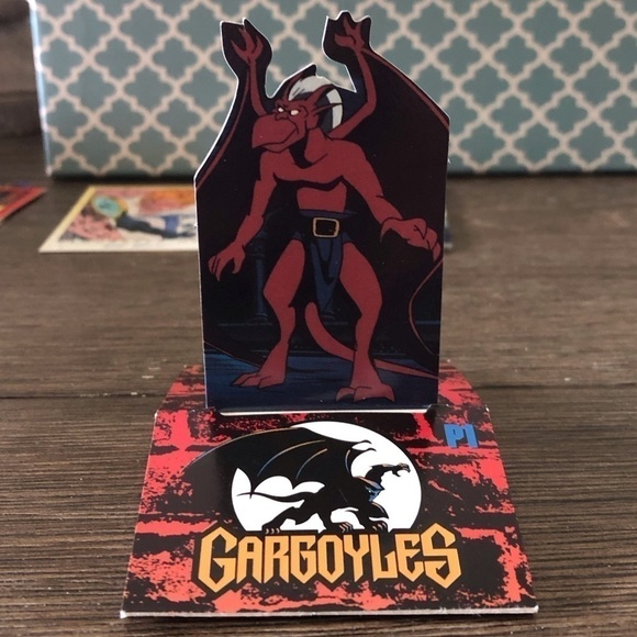 Vintage 1995 Gargoyles trading card: Pop-up P1 - Brooklyn - Picture 4 of 4